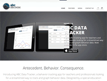 Tablet Screenshot of abcdatatracker.com